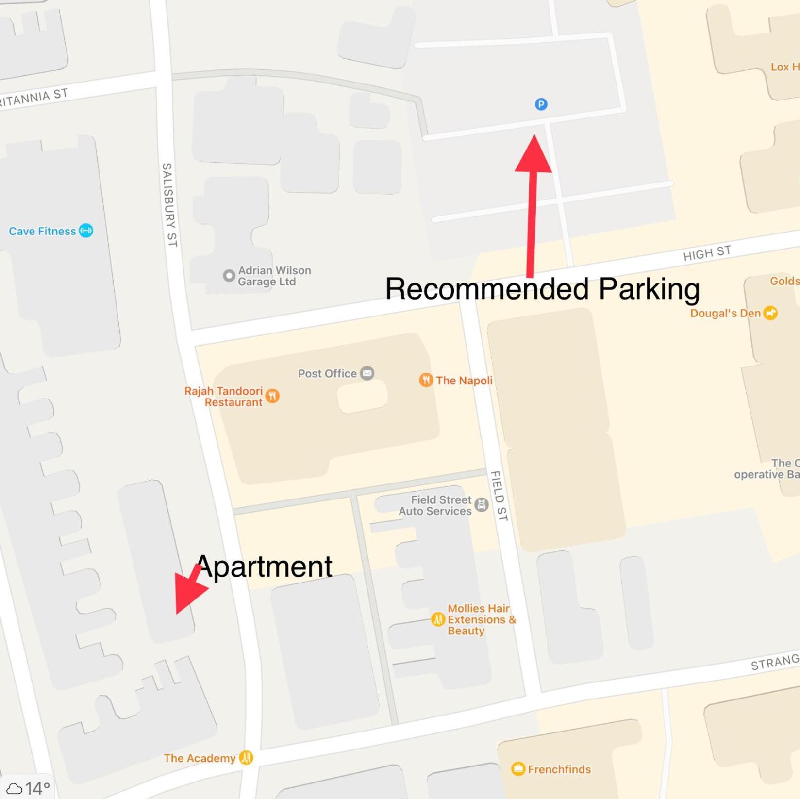 2 Bedroom Central Apartment 利克 外观 照片